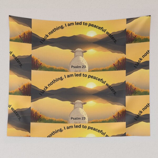 Item preview, The Good Shepherd's Peace designed and sold by InkspiredCreation.