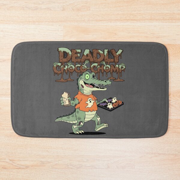Item preview, Deadly Choco-Chomp — Zombie Crocodile Halloween designed and sold by Printed Mistakes.