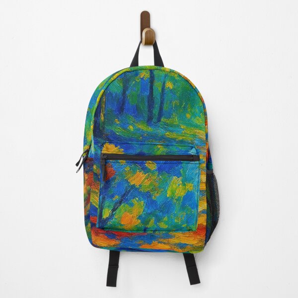 Item preview, Color trail through luminous forest designed and sold by Sigtrix.