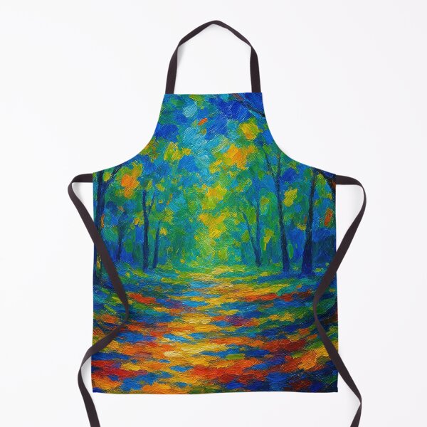 Item preview, Color trail through luminous forest designed and sold by Sigtrix.