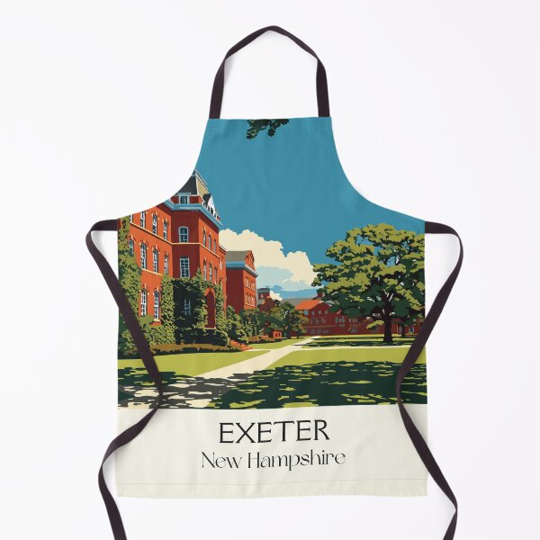 Item preview, Exeter New Hampshire Travel Poster | Phillips Exeter Academy Wall Art designed and sold by TuncGK.