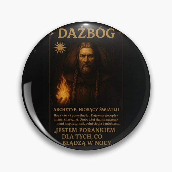 Item preview, Dażbóg the Lightbringer Slavic Zodiac, Description (January 23 - February 13) designed and sold by Myth-LegendArt.