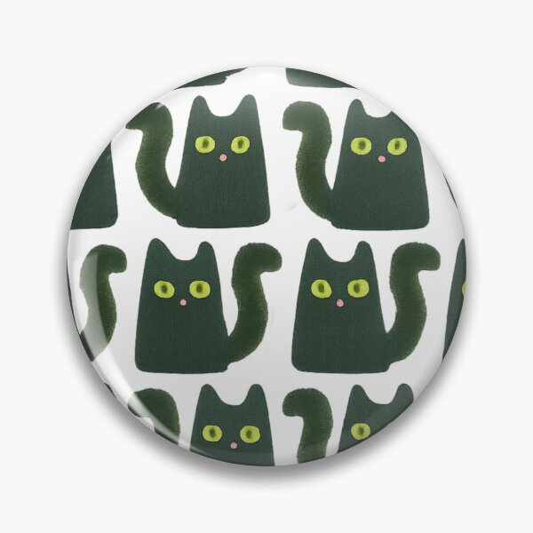 Item preview, Cute Naughty Black Cat Stylised Mini Print   designed and sold by TheWishingShed.