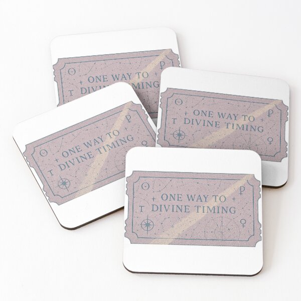 Item preview, One Way to Divine Timing | Astrology Vintage Train Ticket Celestial Art designed and sold by HerDreamCodes.