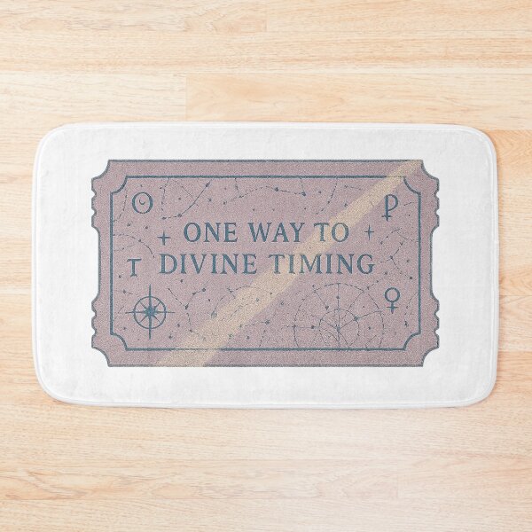 Item preview, One Way to Divine Timing | Astrology Vintage Train Ticket Celestial Art designed and sold by HerDreamCodes.