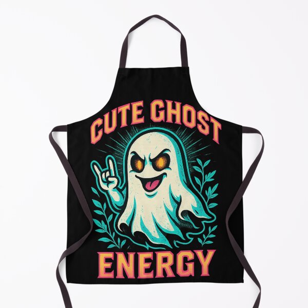 Item preview, Cute Ghost Energy - Gift for Halloween Rock Metal Spirit Art designed and sold by Jarminis.