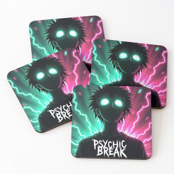 Item preview, Psychic Break – Anime Energy Aura & Glowing Eyes Design designed and sold by WorstGen.