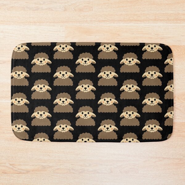 Item preview, Cute Brown Sheep - Kawaii Farm Animal designed and sold by Shape Snip Studio.