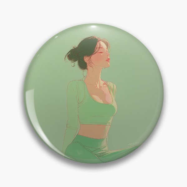Item preview, Yoga Pose Illustration – Minimal Wellness Art 3 designed and sold by AsaanaDesign.