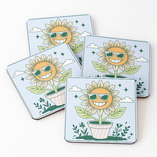 Item preview, Retro Sunflower Vibes designed and sold by tviyluv.