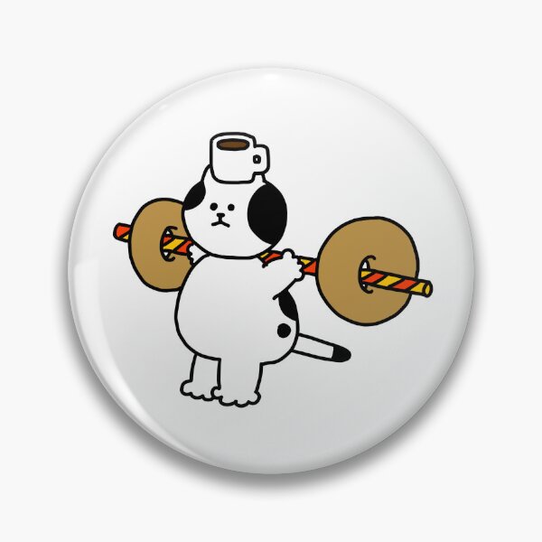 Item preview, a Cat with donuts and coffee designed and sold by superbaechoo.