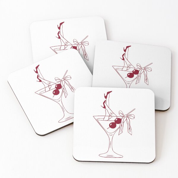Item preview, Sexy Cocktail Glass Art – Retro Pinup Lady Drink Illustration – Burlesque Bar Design designed and sold by MiraDesignCo.