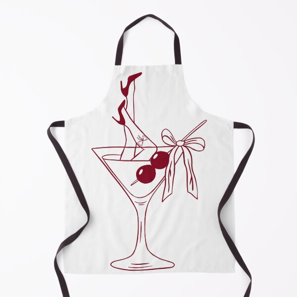 Item preview, Sexy Cocktail Glass Art – Retro Pinup Lady Drink Illustration – Burlesque Bar Design designed and sold by MiraDesignCo.