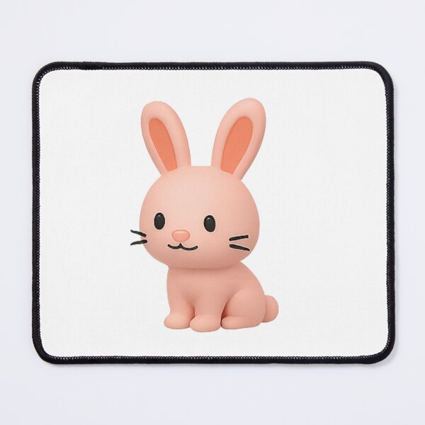Item preview, Bunny, pink bunny, cute bunny, cartoon bunny, tiny bunny designed and sold by Nok-Thep.