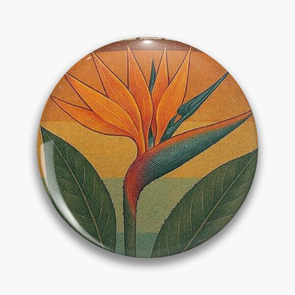 Item preview, Vintage paradise strelitzia designed and sold by artbyveresca.