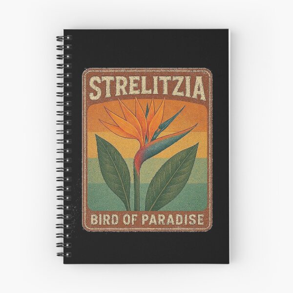 Item preview, Vintage paradise strelitzia designed and sold by artbyveresca.