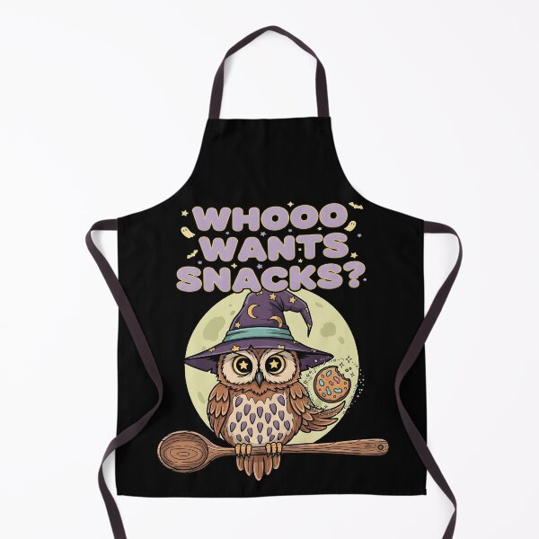 Item preview, Whooo Wants Snacks? — Cute Owl Witch Halloween designed and sold by Printed Mistakes.