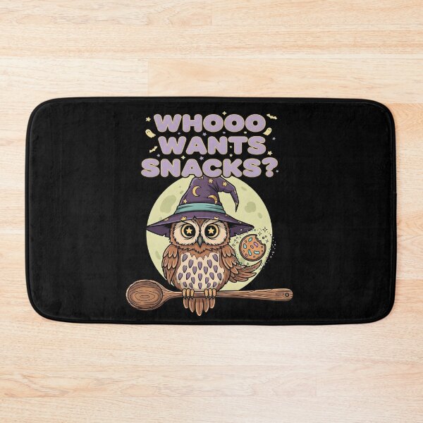 Item preview, Whooo Wants Snacks? — Cute Owl Witch Halloween designed and sold by Printed Mistakes.