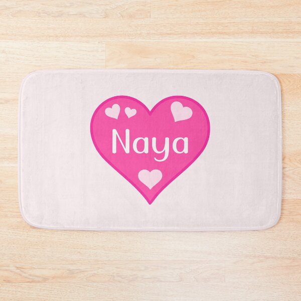 Item preview, Naya Name Pink Heart  designed and sold by Jeallan Designs.