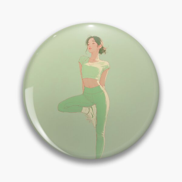 Item preview, Yoga Pose Illustration – Minimal Wellness Art 4 designed and sold by AsaanaDesign.