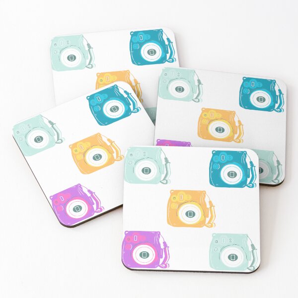 Item preview, Aesthetic Polaroid Camera Pack – Retro Vintage Sticker Set designed and sold by InfiniteSticker.