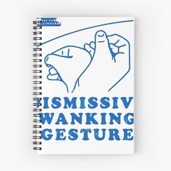 Item preview, Dismissive Wanking Gesture designed and sold by tmrtbates.