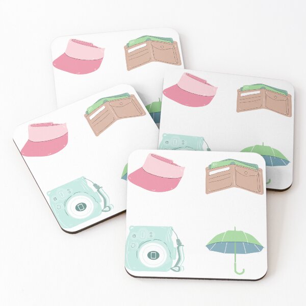 Item preview, Travel Sticker Pack – Adventure Aesthetic Stickers for Laptops & Journals designed and sold by InfiniteSticker.