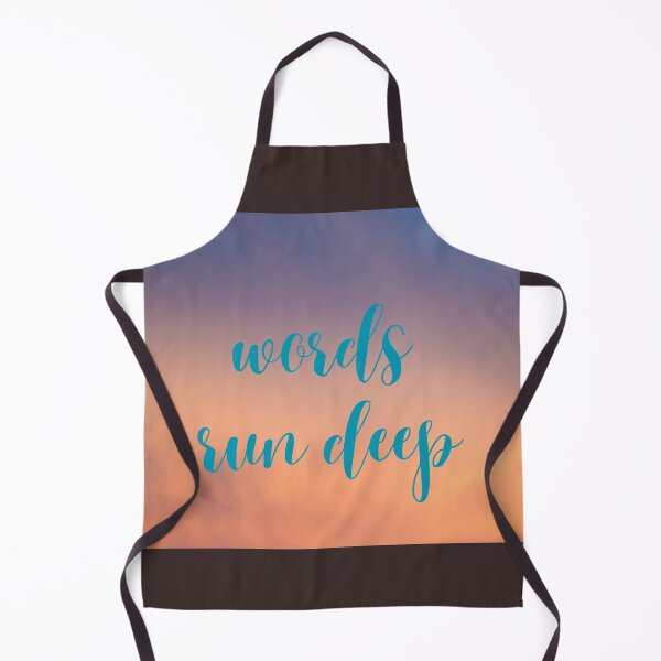 Item preview, words run deep designed and sold by Cuteenhle.