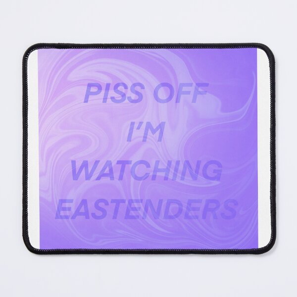 Item preview, Purple Swirl Marble Effect Piss Off I’m Watching Eastenders designed and sold by Rebeccasummerx.