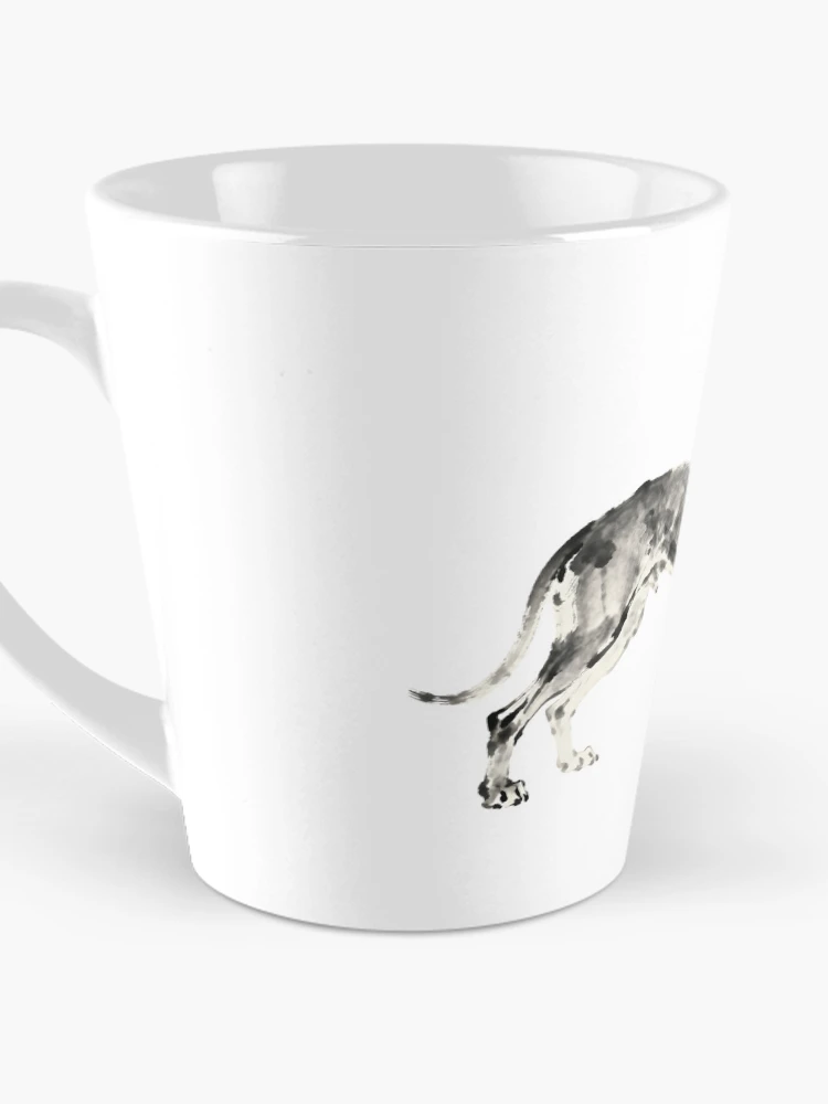 Thumbnail 3 of 4, Coffee Mug, Ink Drawing Art for Rhodesian Ridgeback designed and sold by forget45studio.