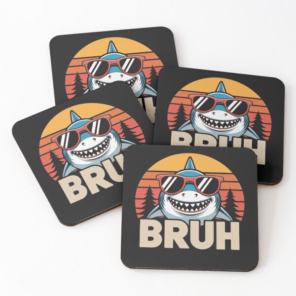 Item preview, BRUH, Funny Shark designed and sold by BugiDesignArt.