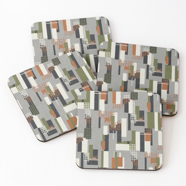 Item preview, Neo-Brutalist Geometric Grid Seamless Pattern designed and sold by ColorVR.