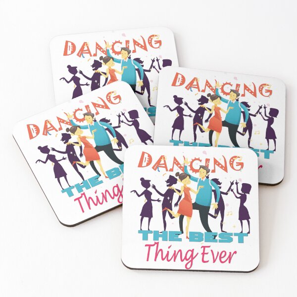 Item preview, Dancing is the Best Ever Thing – Expressive Dance Quote Artwork, Aesthetic, Retro, Vintage designed and sold by GraphixKing999.