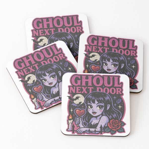 Item preview, Ghoul Next Door - Gift for Goth Anime Girl Art designed and sold by Jarminis.