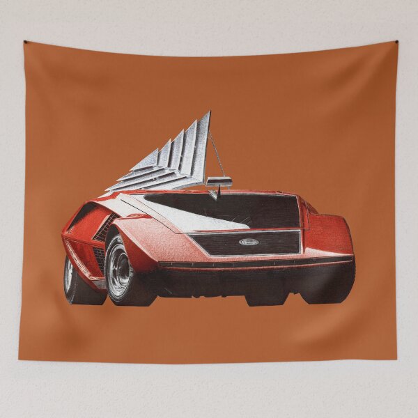 Item preview, Lancia Stratos HF Zero. designed and sold by Car drawings by Pavlo Scherbatyuk.