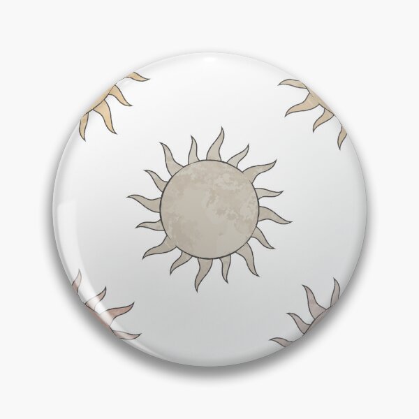 Item preview, Light Color Sun Sticker Pack – Minimal Pastel Aesthetic Suns designed and sold by InfiniteSticker.