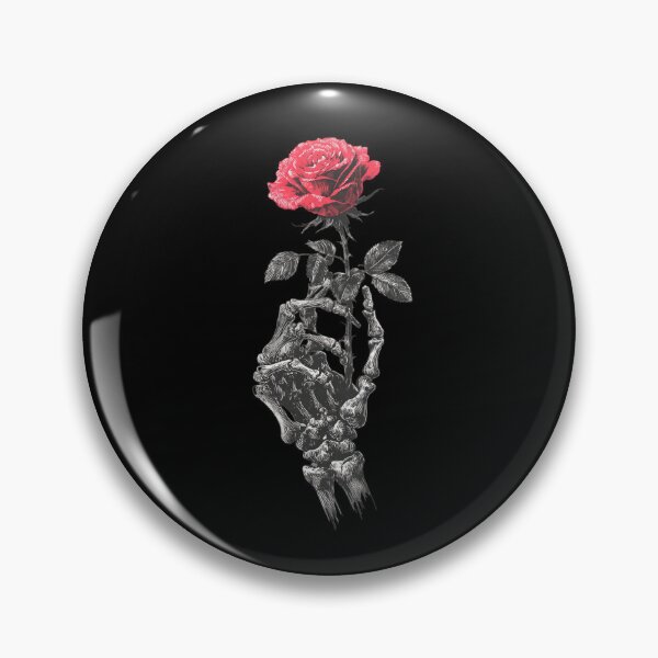 Item preview, Gothic Rose - Skeleton Hand with Red Rose Halloween Design designed and sold by Meiersbeste.