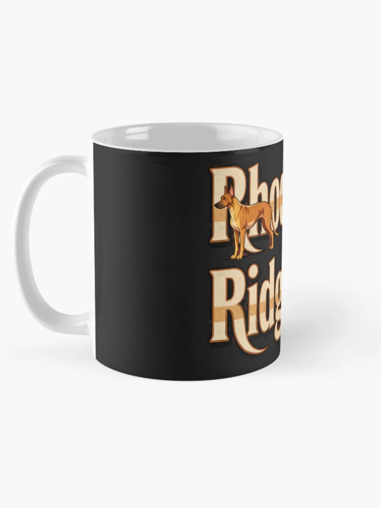 Imagen 5 de 6, Taza de café con la obra Rhodesian Ridgeback con Rhodesian Ridgeback, diseñada y vendida por forget45studio.