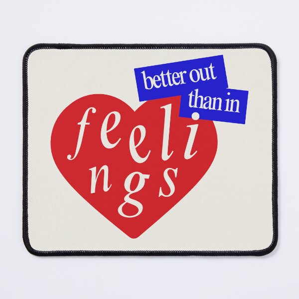 Item preview, feelings are better out than in designed and sold by looneyjunes.