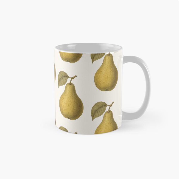 Item preview, Pear with Leaf – Vintage Cottagecore Botanical Sticker designed and sold by HoopeStylee.