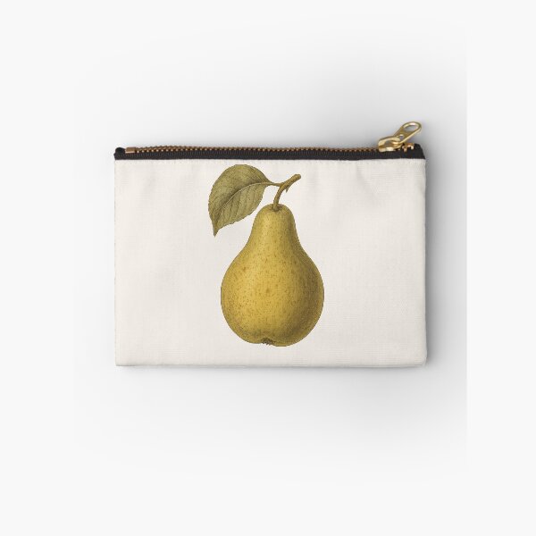 Item preview, Pear with Leaf – Vintage Cottagecore Botanical Sticker designed and sold by HoopeStylee.