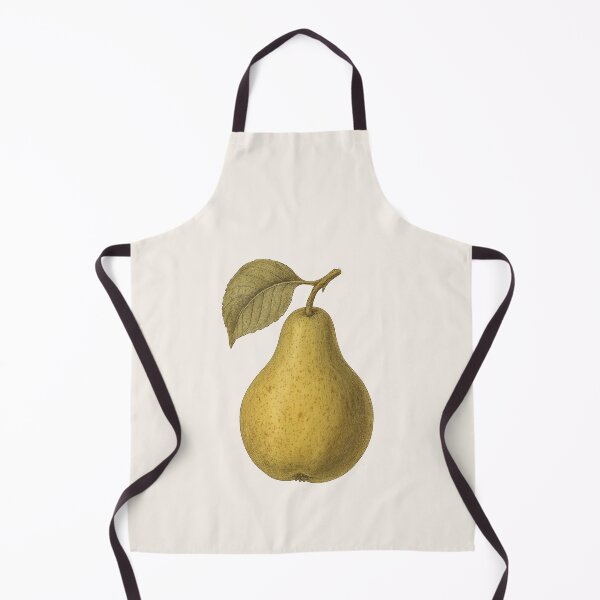 Item preview, Pear with Leaf – Vintage Cottagecore Botanical Sticker designed and sold by HoopeStylee.
