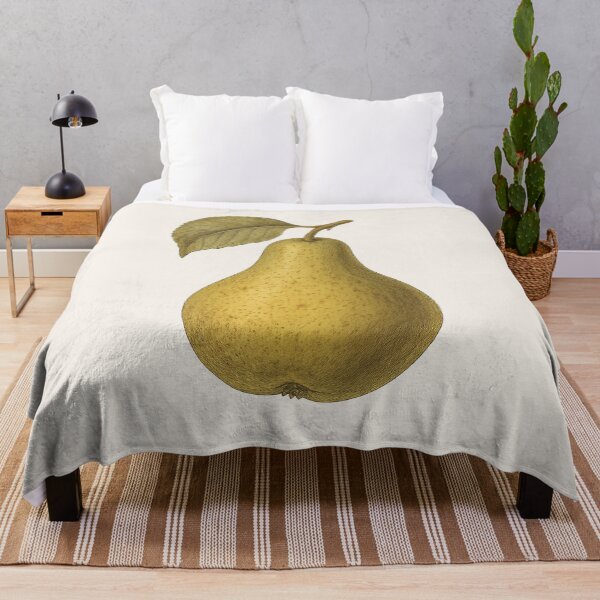 Item preview, Pear with Leaf – Vintage Cottagecore Botanical Sticker designed and sold by HoopeStylee.