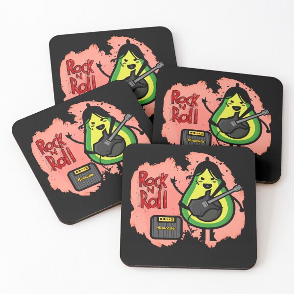 Item preview, Rock'n Roll Avocado Guitar Funny Gifts For Avocado Fans designed and sold by carpoa.