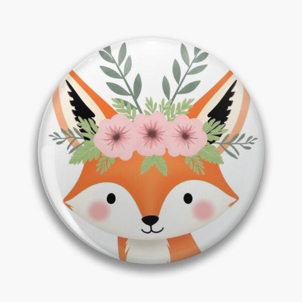 Item preview, Flower Fox designed and sold by Mary Spencer.