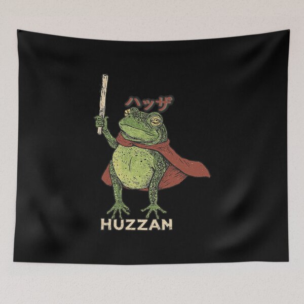 Item preview, Huzzah Frog Knight Funny Sword Meme designed and sold by gear-posters.