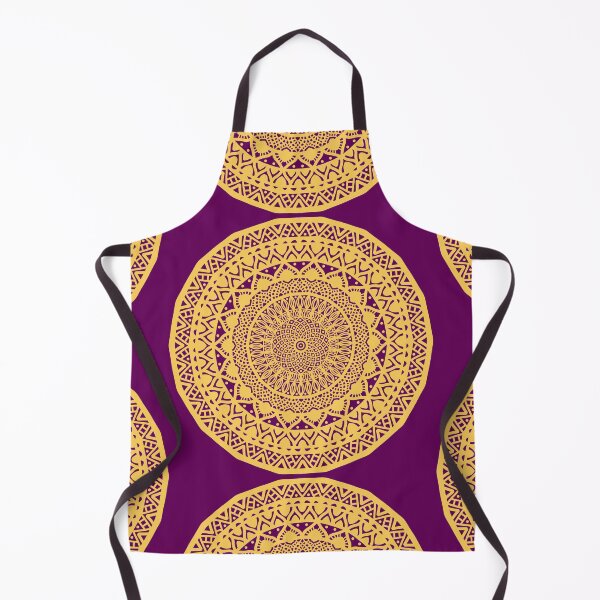Item preview, Hand drawn Pink yellow Indian Mandala Art Intricate Pattern Flower Spiritual Abstract Decorative Design designed and sold by DivineMandala.