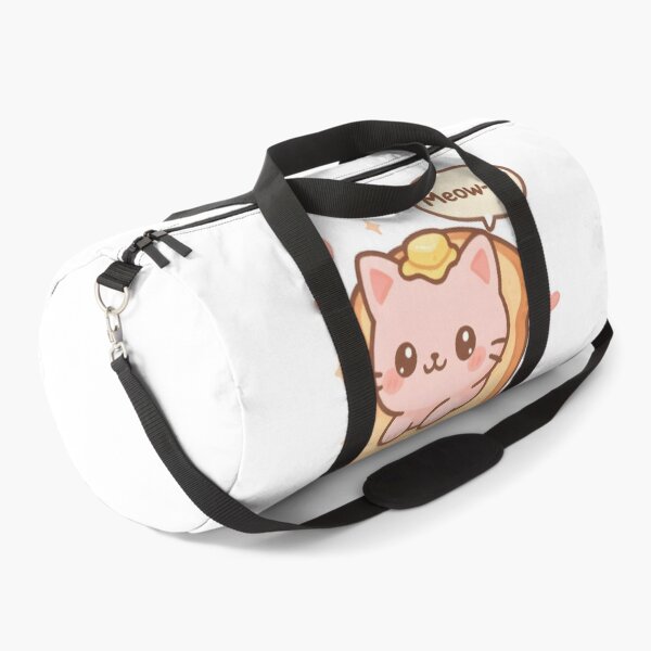 Item preview, Purrfect Toast Cat – Cute Kawaii Pink Kitty in Toast Pun Design designed and sold by OsasChild.