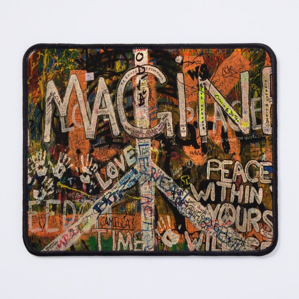 Item preview, John Lennon wall Prague designed and sold by JH2011.