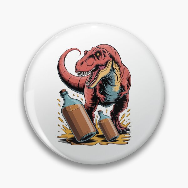Item preview, Breaking Big Bottles designed and sold by Diesel Drinking Dinosaurs.